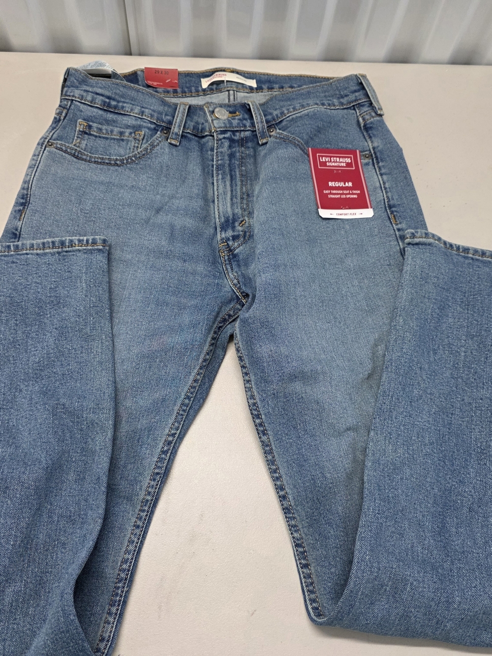 Levis Strauss Signature Regular Blue Jeans Women's Size 29x30